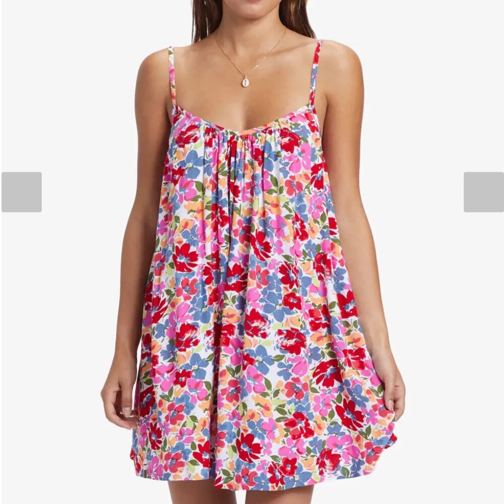 Roxy Womens Dress Summer Adventures Beach Dress